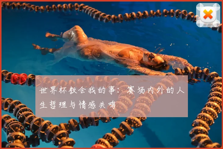 世界杯教会我的事：赛场内外的人生哲理与情感共鸣